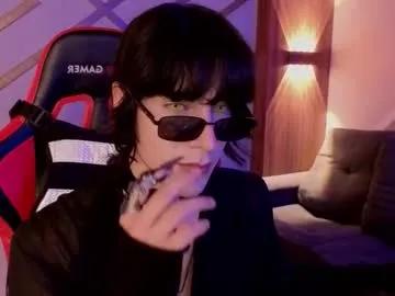 devils_cry_ — Get naked + oil hard  cock [153 tokens left] I'm bad when I'm alone... but worse when you're watching  #twink #young #goth #cumshow #bigcock