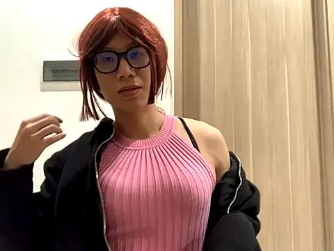 CrossdresserAnna — Jacket off