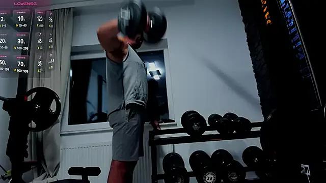 David_Big_Daddy — cum in gym