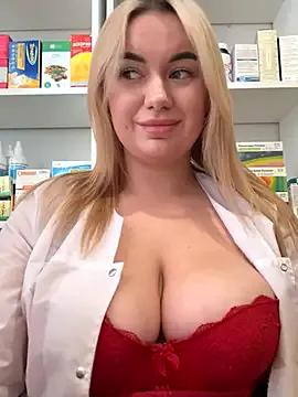 Maya_Willis — Breast massage with oil at the pharmacy